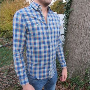 Lightweight Plaid Button Down